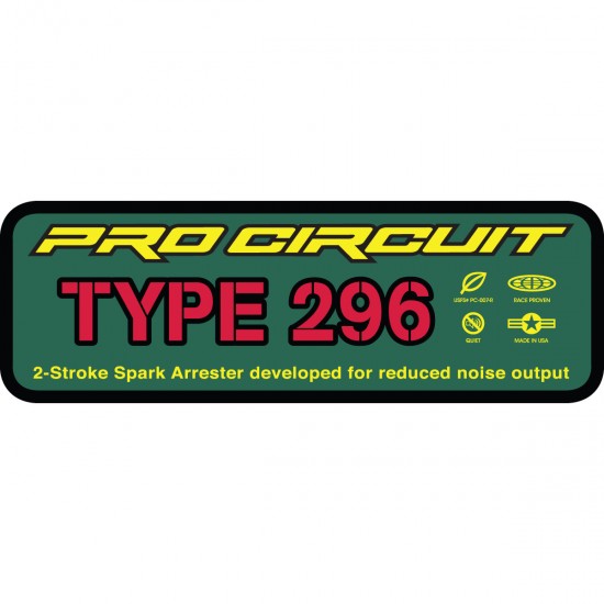 Autocolante Escape Pro Circuit Type 296