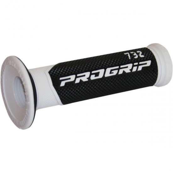 Punhos Pro Grip 732 Mx Double Density Preto / Branco