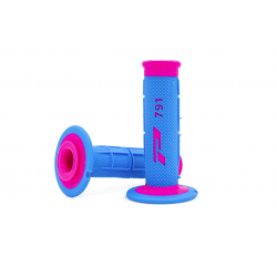 Punhos Pro Grip 791 Mx Rosa / Azul Claro