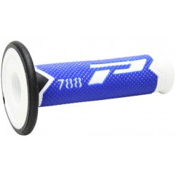 Punhos Pro Grip 788 Triple Density Branco / Azul