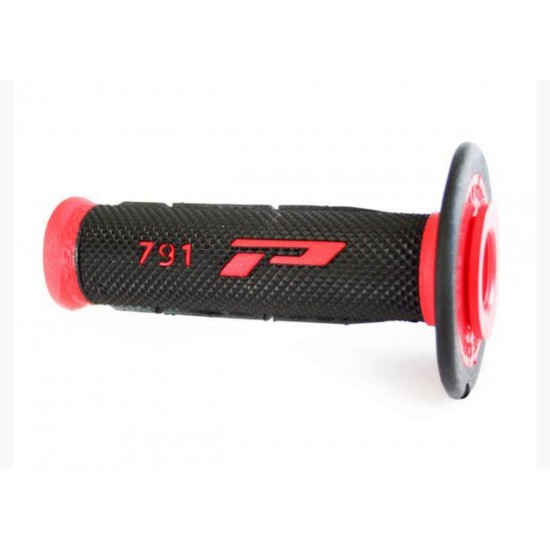 Punhos Pro Grip 791 Mx Preto / Vermelho