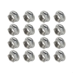 Kit 16 Porcas Jante Atv - Aço