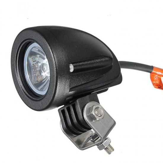Farol Led Redondo Onesix4 Xc Preto 10w Farol Led Redondo Onesix4 Xc Preto 10w