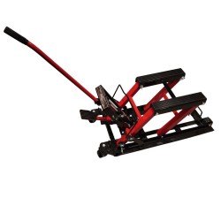 Cavalete Hidráulico Atv / Moto 4 Preto / Vermelho