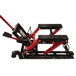 Cavalete Hidráulico Atv / Moto 4 Preto / Vermelho