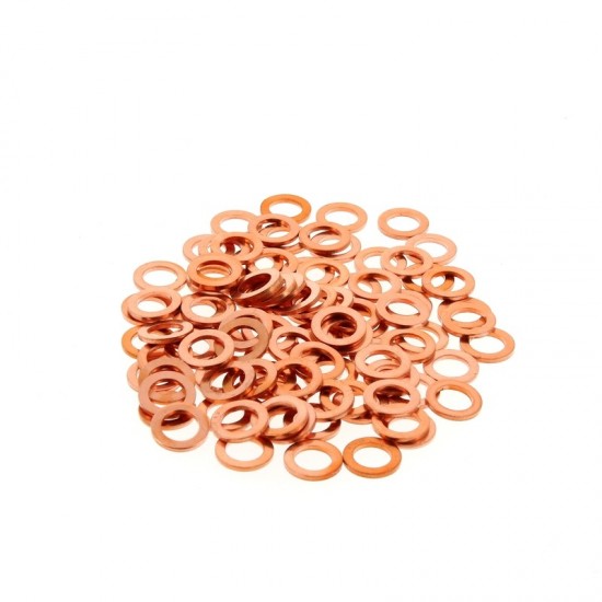 Anilhas De Cobre 6X10X1,0 (Saco de 100 Peças)