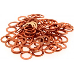 Anilhas De Cobre 14X20X1,5 (Saco de 100 Peças)