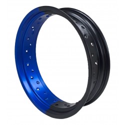 Aro Roda Supermotard Aluminio Bicolor