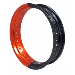 Aro Roda Supermotard Aluminio Bicolor