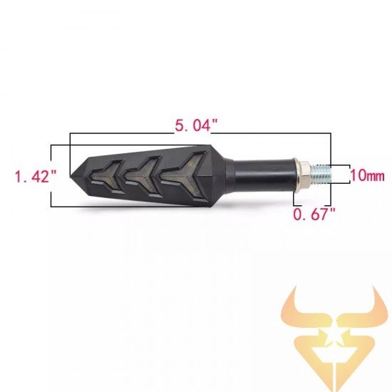 Piscas Led Blinker Sequential Triangle Piscas Led Blinker Sequential Triangle