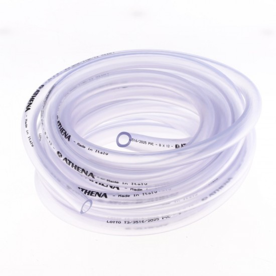 Tubo Gasolina Ø5x8mm Transparente (5 Metros) Athena