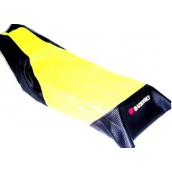 Capa Selim / Banco Anti-derrapante Preto / Amarelo Suzuki Ltz 400