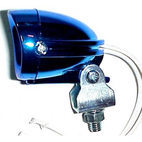 Farol Atv Azul 12v 20w C/ Suporte 