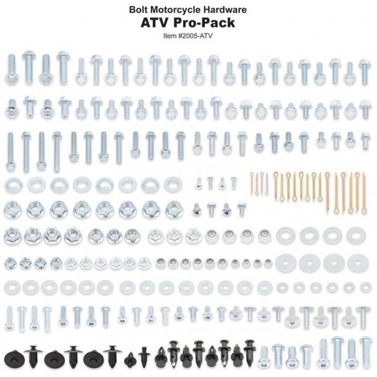 Kit Caixa Parafusos Completo Bolt Atv Japonesas