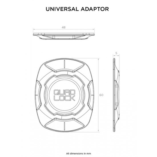 Suporte Universal para Telemovel Quad Lock