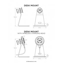 Suporte de mesa para smartphone QUAD LOCK Suporte de mesa para smartphone QUAD LOCK