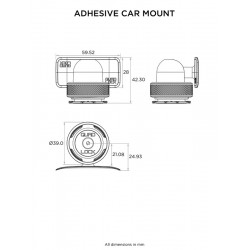 Suporte smartphone QUAD LOCK MAG para tablier