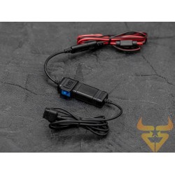 Adaptador Impermeável 12V para USB Quad Lock