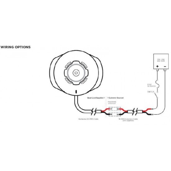 Cabeçote de carregamento sem fios impermeável QUAD LOCK V2