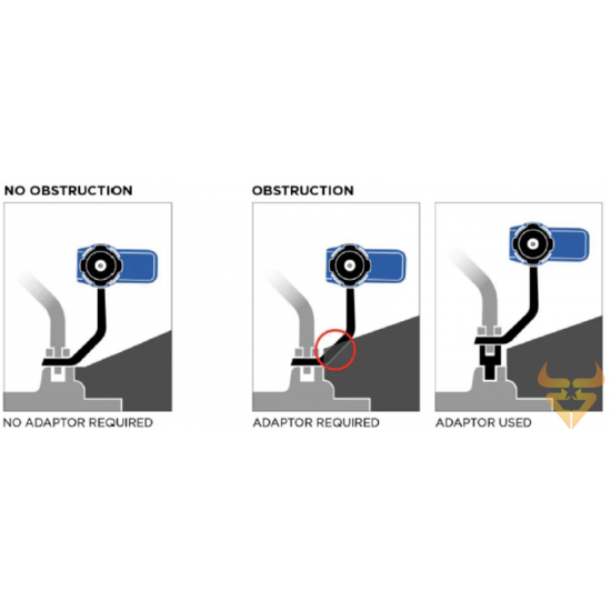 Suporte Telemóvel Quad Lock - Suporte para Espelho Suporte Telemóvel Quad Lock - Suporte para Espelho