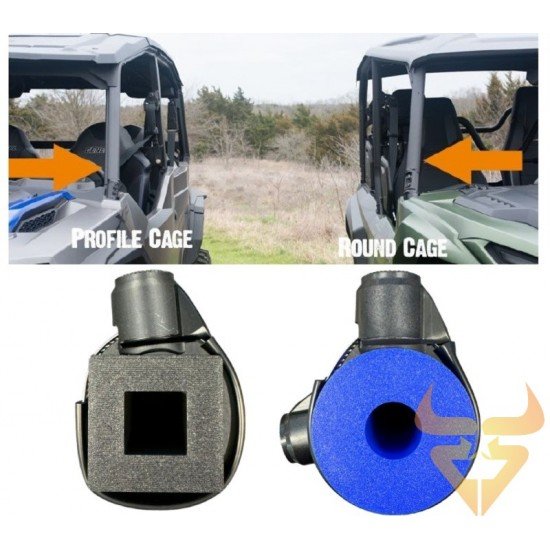 Suporte 360 Quad Lock Para Roll Bar ATV / UTV / SSV Suporte 360 Quad Lock Para Roll Bar ATV / UTV / SSV