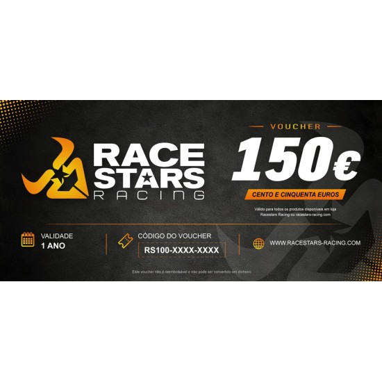 Gift Card / Cartão Oferta Racestars 150€