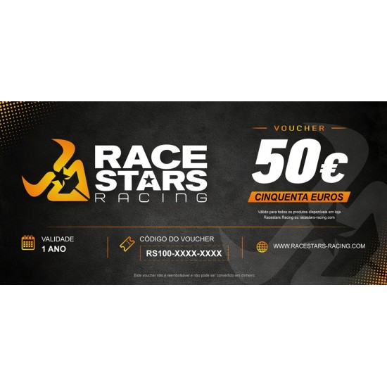 Gift Card / Cartão Oferta Racestars 50€
