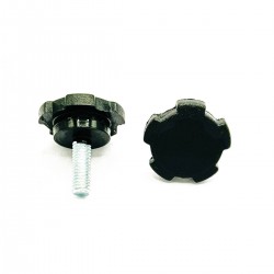 Parafuso de Mala M6 Preto RJ Macal/ Minarelli