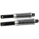 Amortecedores Reforçados Pretos Mola Cromada 310mm RJ Sachs