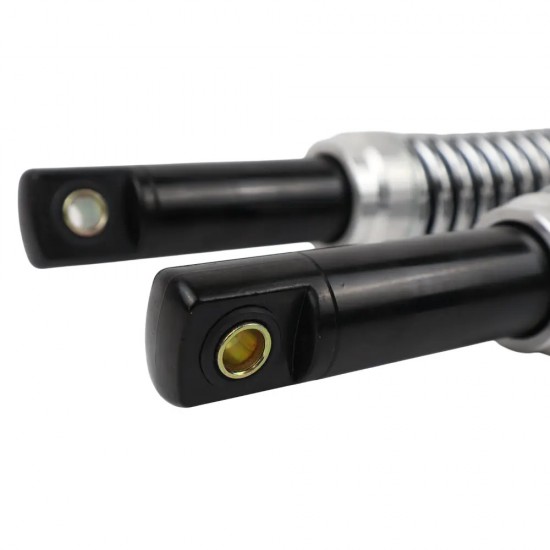 Amortecedores Reforçados Pretos Mola Cromada 310mm RJ Sachs