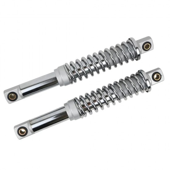 Amortecedores Reforçados Cromados 310mm RJ Sachs