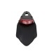 Suporte de Matrícula Universal c/Farolim LED (Vermelho) RJ