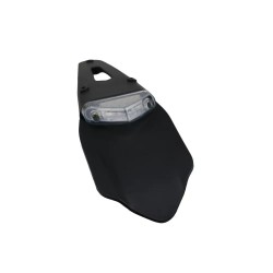 Guarda Lamas Traseiro Universal c/Farolim LED (Branco) RJ