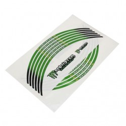 Autocolantes de jantes 17" Monster RJ