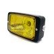 Farol M/94 Vidro Amarelo Motorizada/ Clássicas Retangular RJ
