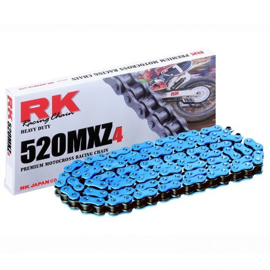 Corrente Rk 520 FB520MXZ4 Azul fluo