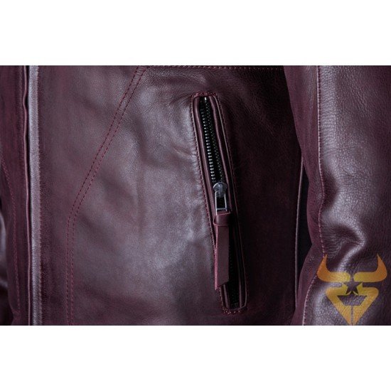 Casaco em Pele Rst Isle Of Man TT Brandish2 CE Oxblood Casaco em Pele Rst Isle Of Man TT Brandish2 CE Oxblood
