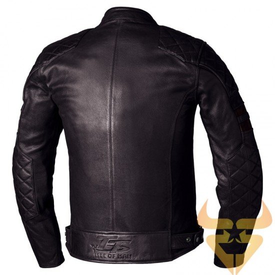 Casaco em Pele Rst Isle Of Man TT Hillberry2 CE Castanho Casaco em Pele Rst Isle Of Man TT Hillberry2 CE Castanho
