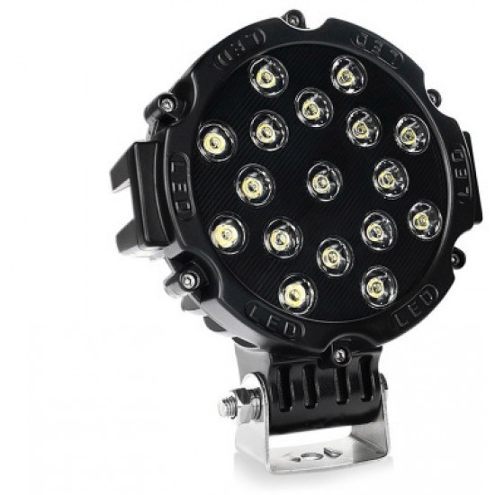 Barra Leds Redonda Off Road 51w