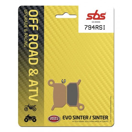 Pastilhas Travão Sinterizadas RSI Frente SBS Husqvarna Pastilhas Travão Sinterizadas RSI Frente SBS Husqvarna