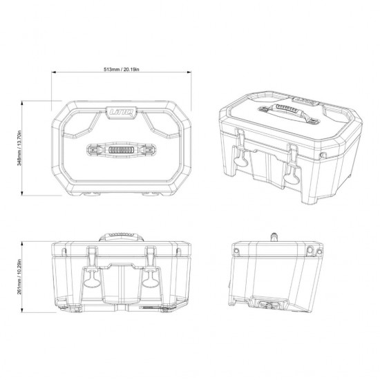 Mala Térmica LinQ 16 Litros 295100698 Sea-doo