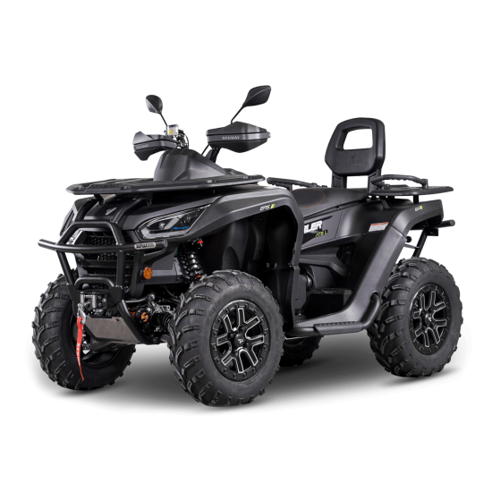 ATV SEGWAY Snarler AT6 LX Black Edition Preto