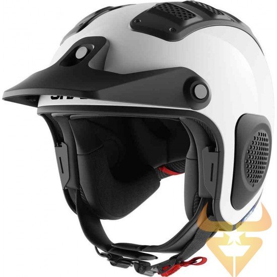 Capacete Shark Atv-Drank Black White Capacete Shark Atv-Drank Black White