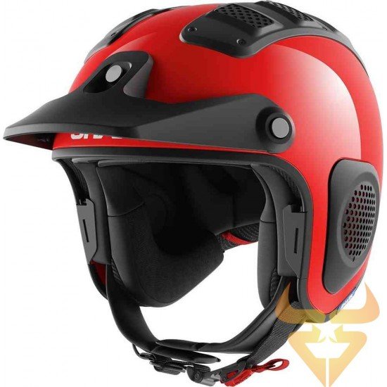 Capacete Shark Atv-Drank Blank Red Capacete Shark Atv-Drank Blank Red