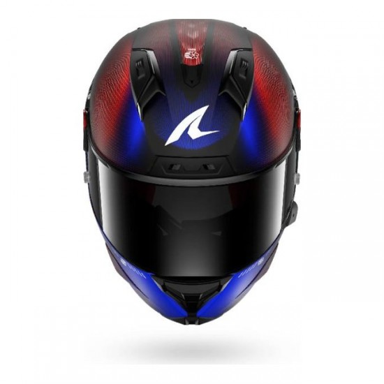 Capacete Shark Aeron Speed-Tech Mat Carbon / Blue / Red