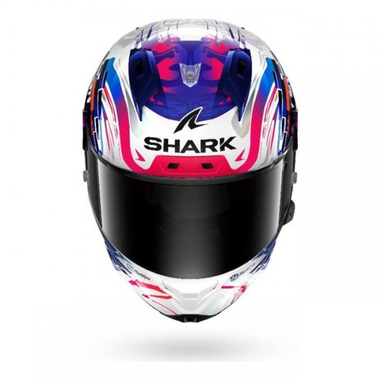 Capacete Shark Aeron GP Replica Zarco GP de France Carbon / Violet / Blue