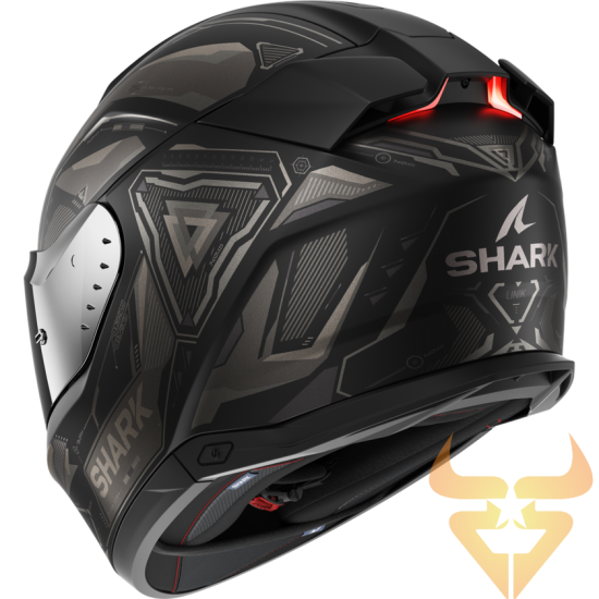 Capacete Shark Skwal I3 Linik Black Capacete Shark Skwal I3 Linik Black