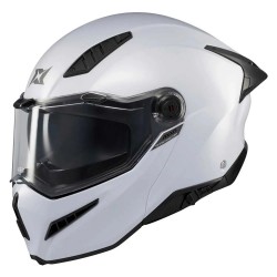 Capacete Axxis Modular Ghostfighter SV White Gloss