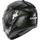 Capacete Shark Ridill 2 Molokai Black / Silver / Green Capacete Shark Ridill 2 Molokai Black / Silver / Green