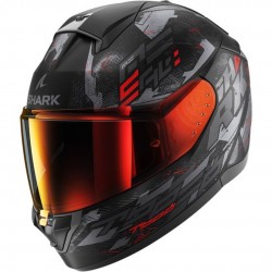 Capacete Shark Ridill 2 Molokai Black / Anthracite / Red